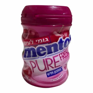 מנטוס בקבוק דובדבן מנטוס בקבוק דובדבן