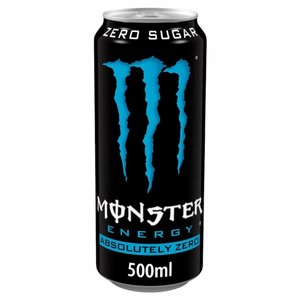 משקה אנרגיה מונסטר אבסולוטלי זירו (Monster Energy Absolutely Zero) – 500 מ"ל משקה אנרגיה מונסטר אבסולוטלי זירו (Monster Energy Absolutely Zero) – 500 מ"ל