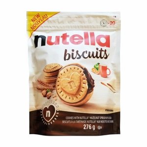 נוטלה ביסקוויט (Nutella Biscuits) – אריזת Pouch גדולה 276 גרם. נוטלה ביסקוויט (Nutella Biscuits) – אריזת Pouch גדולה 276 גרם.