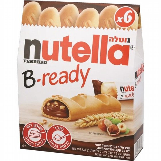 ����� ��-��� (Nutella B-ready) � ���� 6 ������ (132 ���)