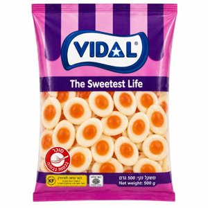 גומי ביצי עין (Vidal Fried Eggs) – מארז 500 גרם גומי ביצי עין (Vidal Fried Eggs) – מארז 500 גרם