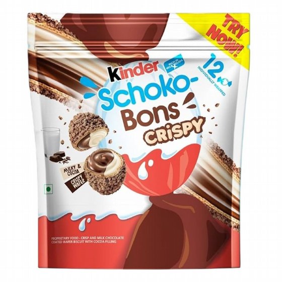 ����� ����-���� ������ (Kinder Schoko-Bons Crispy) � ���� ������ 12 ������ (67.2 ���)