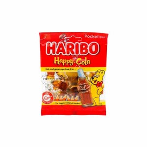 הריבו האפי-קולה (Haribo Happy-Cola) – אריזת Pocket Size גרם70 הריבו האפי-קולה (Haribo Happy-Cola) – אריזת Pocket Size גרם70