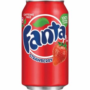 פנטה תות (Fanta Strawberry) – פחית 355 מ"ל (ייבוא ארה"ב) פנטה תות (Fanta Strawberry) – פחית 355 מ"ל (ייבוא ארה"ב)