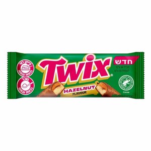 טוויקס אגוזי לוז (Twix Hazelnut Flavour) – 46 גרם טוויקס אגוזי לוז (Twix Hazelnut Flavour) – 46 גרם
