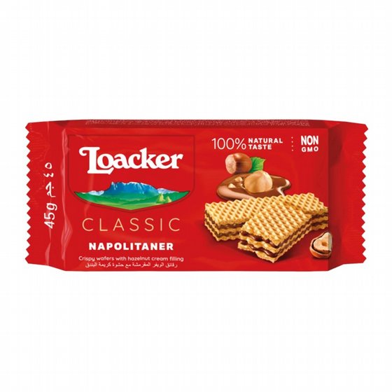 ����� ������ �������� (Loacker Classic Napolitaner) � ���� ���� 45 ���