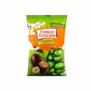 Ferrero K?sschen –פררו ביצי שוקולד במילוי קרם אגוזי לוז 100 גרם Ferrero K?sschen –פררו ביצי שוקולד במילוי קרם אגוזי לוז 100 גרם