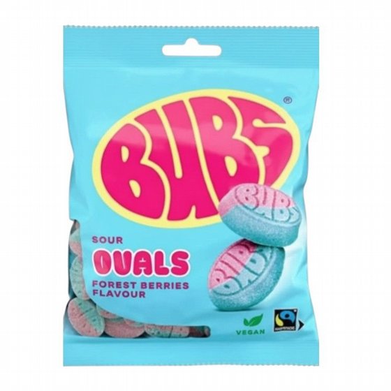 ���� ����� 90 �� ���� ����� ��� ���� ������ ������ ���� ����� ��� (BUBS Sour Ovals Forest Berries)