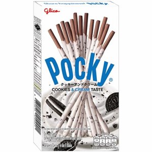 פוקי עוגיות וקרם (Pocky Cookies & Cream) – מארז 40 גרם פוקי עוגיות וקרם (Pocky Cookies & Cream) – מארז 40 גרם