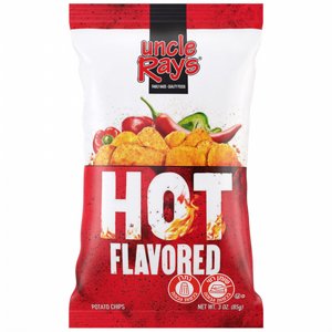 חטיף תפוחי אדמה הדוד ריי בטעם חריף אש (Uncle Ray's Hot Flavored) – 127.5 גרם חטיף תפוחי אדמה הדוד ריי בטעם חריף אש (Uncle Ray's Hot Flavored) – 127.5 גרם