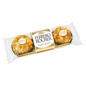 פררו רושה (Ferrero Rocher) – שלישייה 37.5גרם פררו רושה (Ferrero Rocher) – שלישייה 37.5גרם